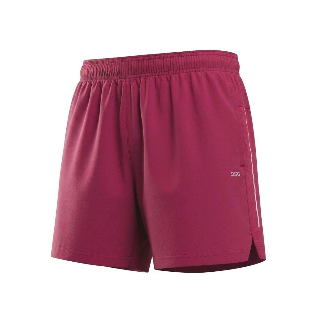 DSG Stride Short Mens XXL 5 inch Inseam Raspberry Athletic Built in Brief